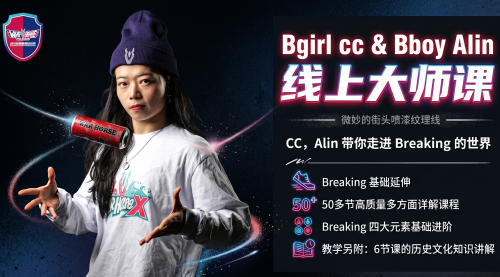 Bgirl cc & Bboy Alin 线上大师课